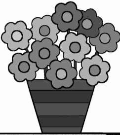 04. Observe o vaso de flores. a) Quantas flores há no total? b) CONTORNE as flores aos pares. c) Quantos pares formaram? d) Sobrou alguma flor? 05.