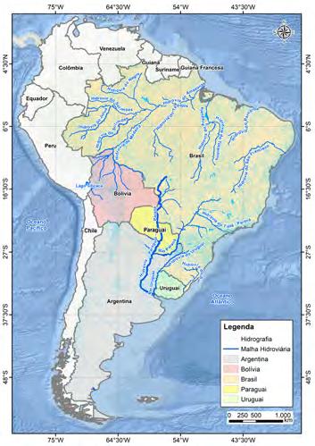 A análise da malha de transportes permite identificar facilmente que a Hidrovia Paraguai-Paraná é uma importante via de integração entre os países signatários e os demais modais de transporte,