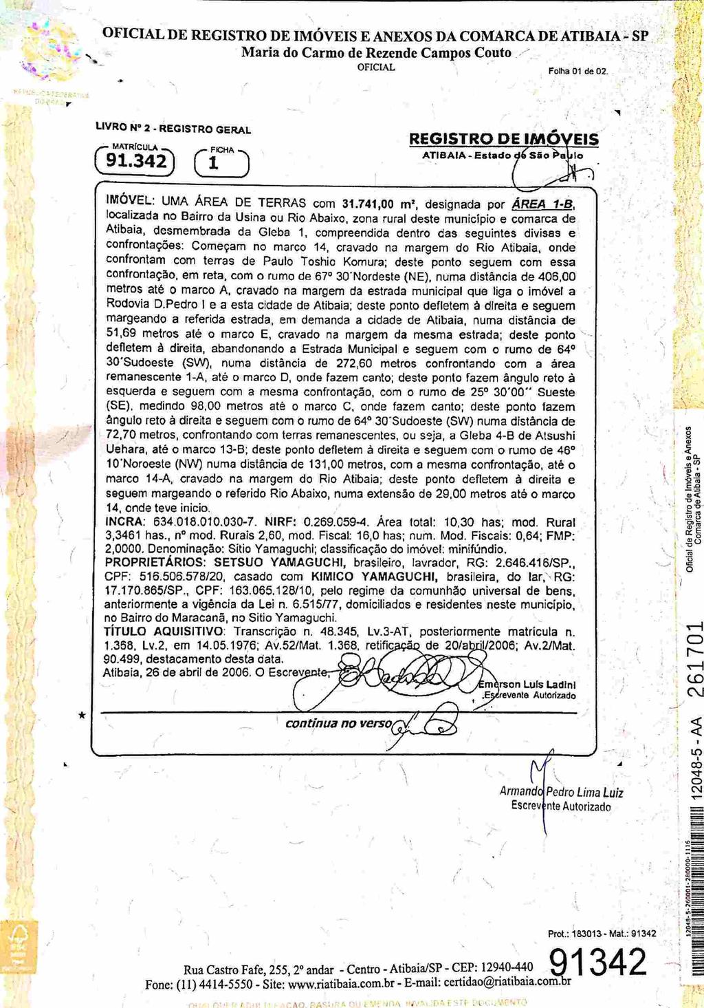 fls. 46 Scanned by CamScanner Este documento é cópia do original, assinado digitalmente por FERNANDO ALVARENGA RODRIGUES e Tribunal de Justica do Estado de Sao Paulo, protocolado em 08/12/2016 às