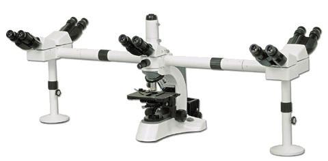 Microscópio Biológico Ótica Infinita até 5 cabeças BIOMV O microscópio biológico
