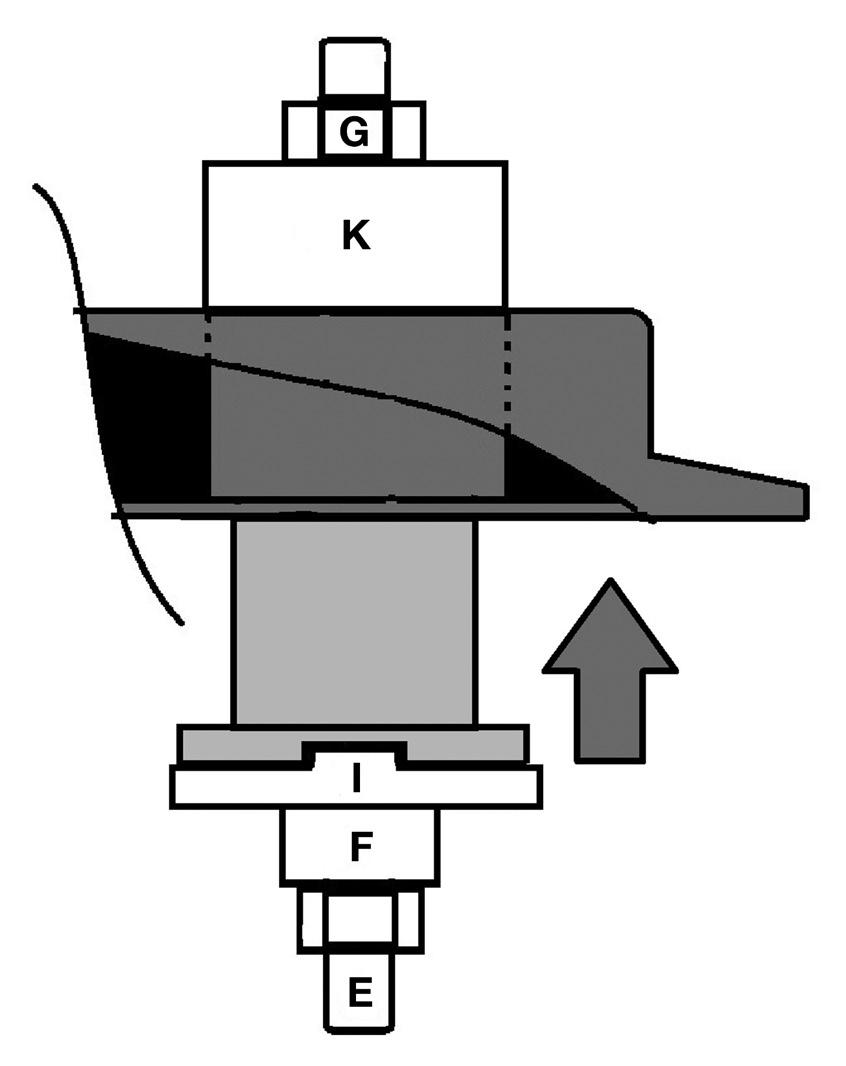 Instruções de utilização inserção Para a inserção, encaixar a ferramenta conforme apresentado na Fig. 7.