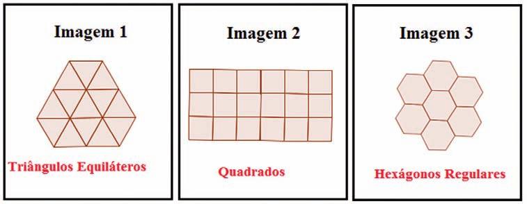 Respostas: Os polígonos A e C são regulares, pois possuem todos os seus ângulos internos de mesma medida. O polígono E é regular, pois possuem todos os seus lados de medidas iguais.