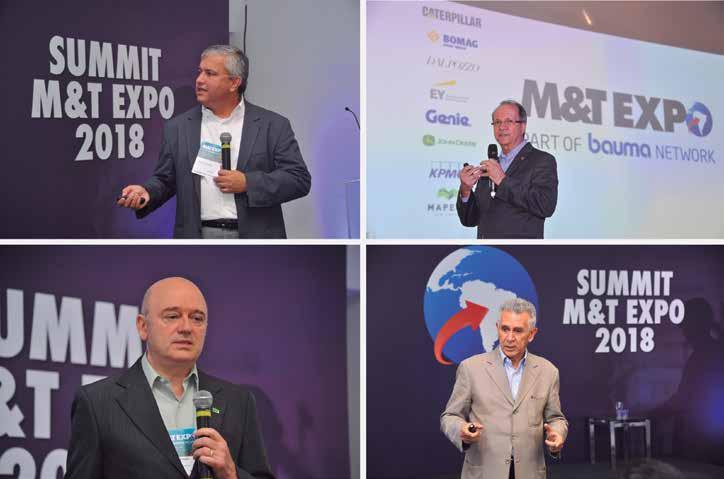 M&T EXPO 2018 MARCELO VIGNERON Mendes, Reis, Tauil e Peev: novas tecnologias a serviço da produtividade de mineração incluem a demanda por tecnologias mais limpas e melhorias de segurança e