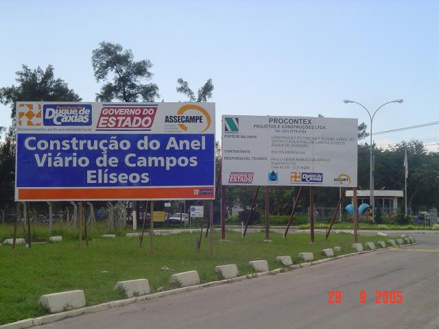 2. INTRODUÇÃO A Construção do Anel Viário do Distrito Industrial de Campos Elíseos no Município de Duque de Caxias - RJ se divide em 02 trechos, onde boa parte da obra a ser executada é sobre terreno