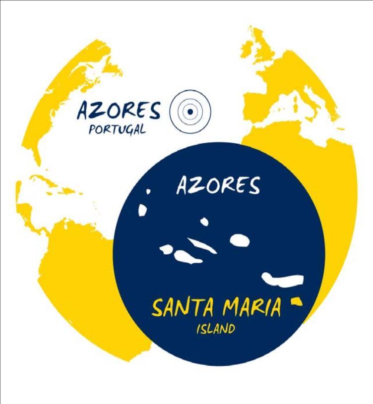 1 ONDE ESTAMOS O nosso Centro de Mergulho situa-se em pleno Oceano Atlântico, na ilha de Santa Maria, a ilha mais a sudeste do Arquipélago dos Açores.