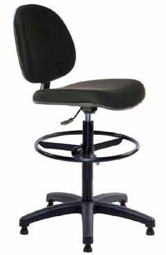 CAIXA CAPRI P Cadeira Caixa Executiva com assento e encosto em espuma injetada de média