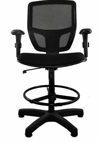 CAIXA CAYMAN P Cadeira Caixa Ergonômica com assento estofado com a mais alta qualidade de espuma injetada e encosto em tela mesh.