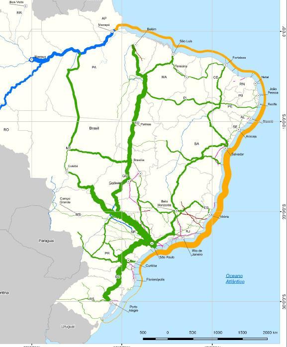 Fazer e Otimizado: modos ferroviário,