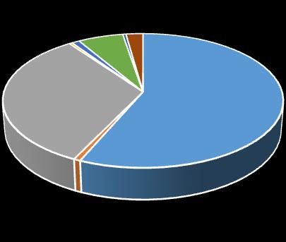 carvalhos Outras folhosas Pinheiro manso Outras resinosas 4% 6% 17% 12% Peso no stock médio de C (biomassa viva acima do solo) 4% 1% 21% 35% Pinheiro bravo Sobreiro Eucaliptos Azinheira Outros