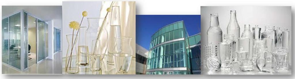 Compostos principais do vidro Sílica (óxido de silício) areia Tfusão = 1700 1800 C estrutura.