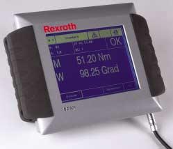 44 Bosch Rexroth AG Electric Drives and Controls Tightening System 300 Rexroth System display SD301 Pantalla de visualización del sistema SD301 Display SD301 The SD301 system display is an operating