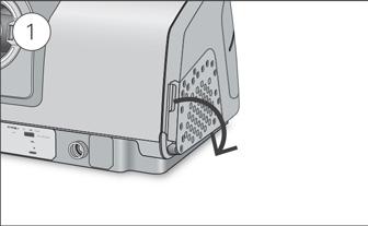 O humidificador pode ser lavado numa máquina de lavar loiça no ciclo para artigos delicados ou de vidro (apenas no cesto superior). Não deve ser lavado a temperaturas superiores a 65 C.