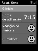 O ecrã ficará automaticamente preto após um curto período de tempo. Poderá premir Início ou o botão rotativo para voltar a ligá-lo.