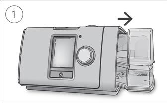 Cuidar do seu dispositivo É importante limpar regularmente o seu dispositivo AirCurve 10 para se certificar de que recebe a terapia ideal.