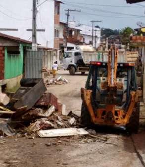 LIMPEZA DA CIDADE E ACESSOS 69 máquinas alocadas nos municípios para