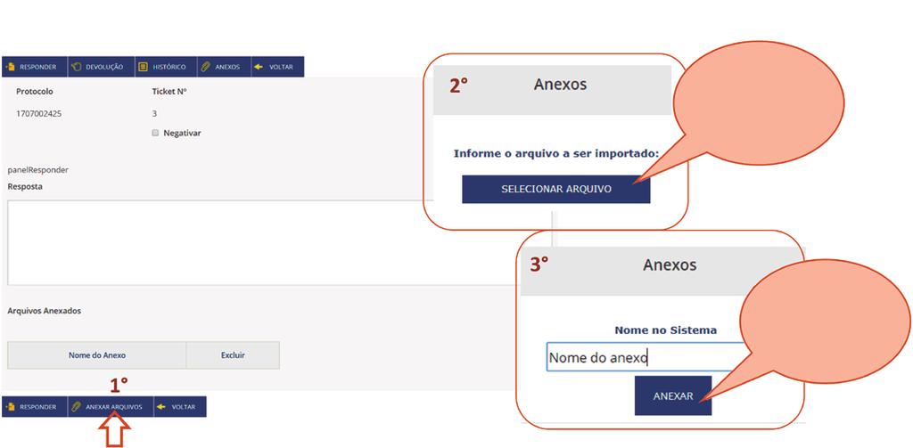 O campo Resposta será preenchido automaticamente pelo sistema e é possível editá-lo, caso queira acrescentar mais informação. Para finalizar clique em RESPONDER e o pedido será finalizado.