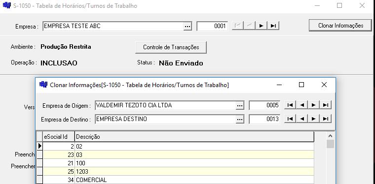 procedimentos para clonagem