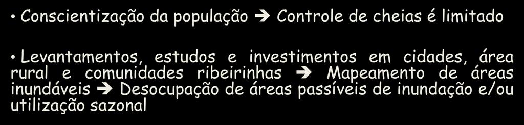 DESAFIO QUESTÃO: Uso e ocupação do solo nas áreas ribeirinhas