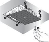 A 2. FILTRES AU CHARBON ACTIF Procéder comme suit pour remplacer les filtres au charbon actif: enlever les filtres métalliques comme indiqué plus haut, ce qui permet d accéder facilement aux deux