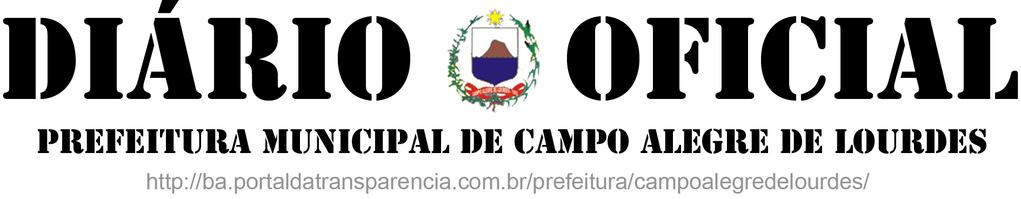 PREFEITURA MUNICIPAL DE CAMPO ALEGRE DE LOURDES-BA. EXTRATO DE CONTRATO Contrato n 609/2015.