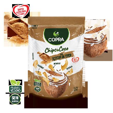 60G COCO CHIPS ORG GENGIBRE 60G COCO CHIPS ORG AÇUCAR 60G