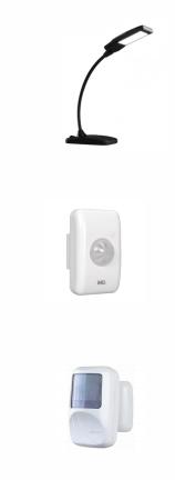 controle dimerizável Sensores de presença controlam a iluminação nos halls, banheiros e