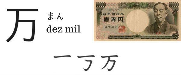 万 まん DEZ MIL 一万 いちまん 10.