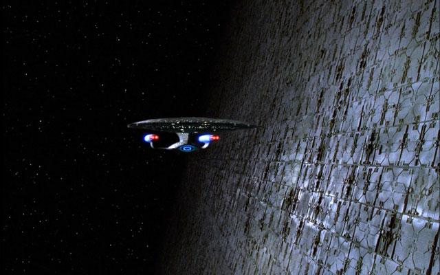 Engenharia planetária e estelar Esfera de Dyson em Star Trek.