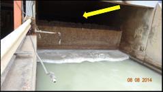 recirculação dos resíduos da lavagem dos filtros 4 COA 2 Água coagulada coletada