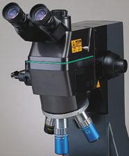 Série 378 - Modelo FS-70 Unidade de Microscópio para Inspeção de Semicondutores Unidade de microscópio compacto equipado com lentes oculares que podem avaliar diversas superfícies metálicas, resinas,