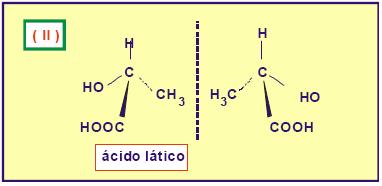 2) Os compostos representados em (II) são exatamente iguais; portanto não apresentam