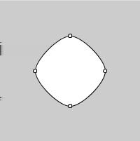 Curvas spline - exemplo 3 size(200,200); int x[] = {100, 50,100,150,100, 50,100}; int y[] = {150,100, 50,100,150,100, 50}; int n = x.