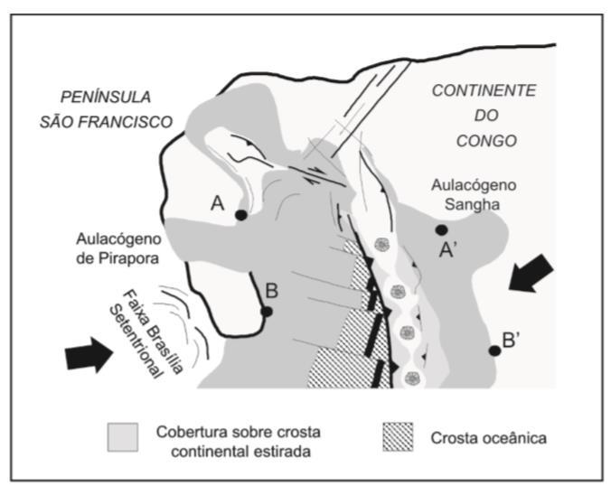 Pimenta, M. G. B. 2018, Caracterização Mineralógica e Textural de Granitoides da Terminação... 2.1.2 ARCO MAGMÁTICO RIO DOCE O arco magmático Rio Doce foi formado no estágio pré-colisional do Orógeno Araçuaí no intervalo de 630 a 570 Ma (Nalini Jr.