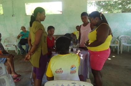 Felicidade Estou muito feliz em participar do Mutirão da Saúde.