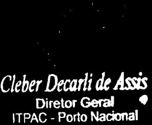 Porto Nacional/TO, 29 de Novembro de 2017. Cristiano Granadier Renato Rezende Patrícia M.