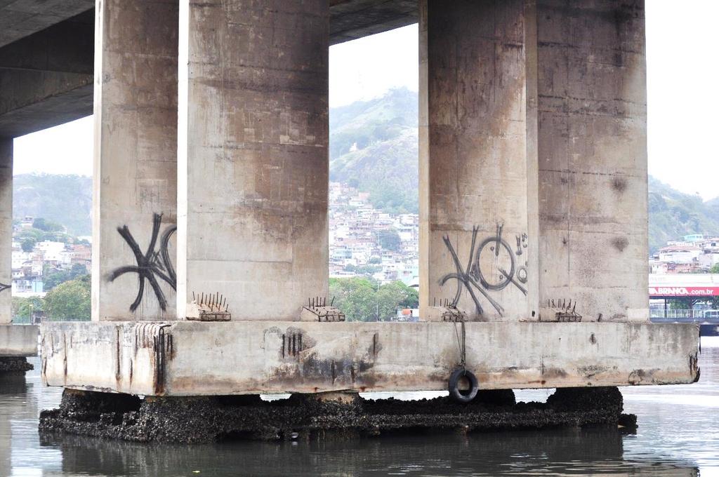 2ª ponte pelo mar Figura 31 Perda de cobrimento