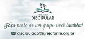 09h30 - Culto 09h30 - Escola Bíblica de Adultos 09h30 - Escola Bíblica Infantil 18h00 - Culto Infantil 18h00 - Culto 18h00 - Escola Bíblica de Adultos Contas para depósito de dízimos e