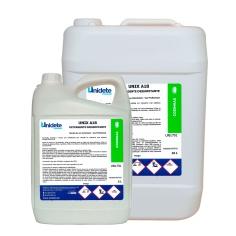 PADT204018-5L Cx 4x PADT201086-1L PADT201086-5L Cx 4x UNIX A18 UNICLEAN DWS DETERGENTE DESINFETANTE BIOCIDA DE USO VETERINÁRIO - USO PROFISSIONAL Bactericida, fungicida e virucida para SUPERFICIES