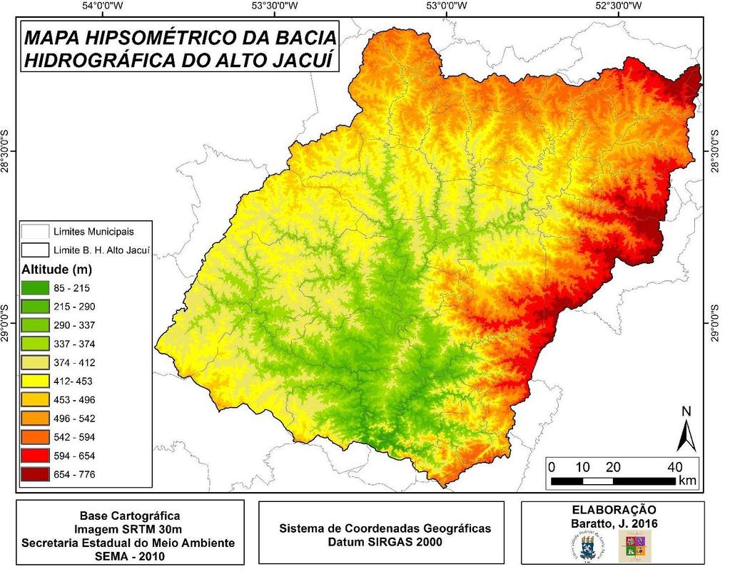 intercalados decorrentes de um grande derrame de lavas ocorrido na era Mesosóica (CPRM, 2012).