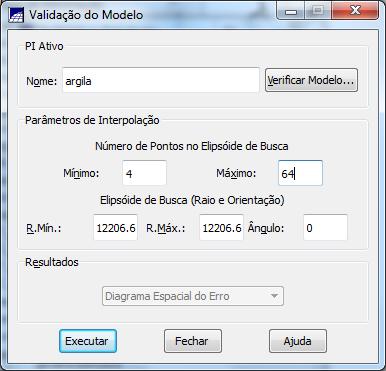 7. VALIDAÇÃO DO MODELO DE AJUSTE O processo de validação do modelo de ajuste é uma etapa que precede as técnicas de krigeagem.