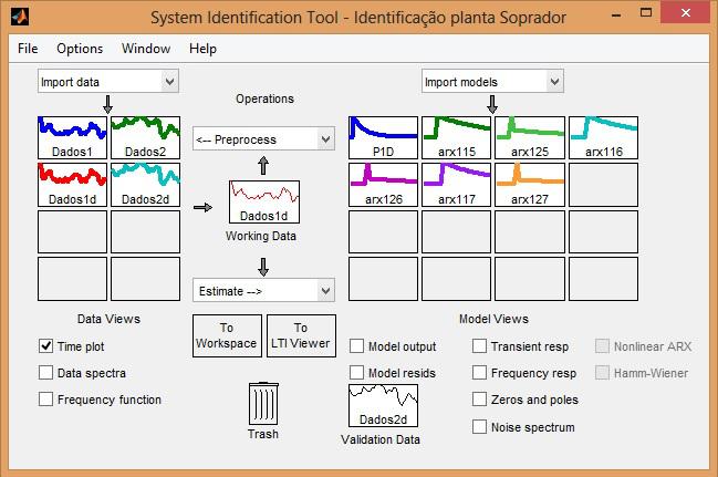 3.1 Planta real de controle de vazão de ar em um Regenerador de Indústria Siderúrgica36 y(k) = z d 3.1.2.1 Modelos obtidos na identicação b 0 u(k 1) (3.