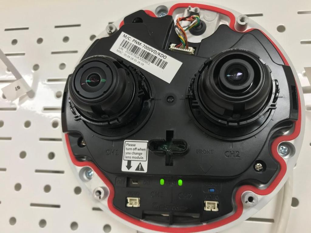 Câmera Multi-Direcional - Sensor dual: Passo 4:
