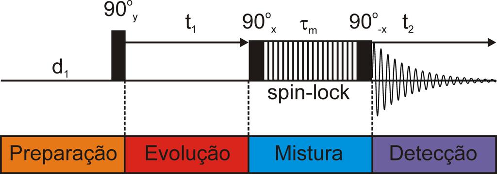 pulsos de 90 Transferências sucessivas da coerência entre