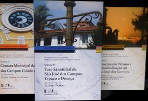 8 Alguns dos livros da coleção São José dos Campos História e Cidade (UNIVAP). Fonte: página oficial do Pró-Memória. Acesso: 12 de Julho de 2018.