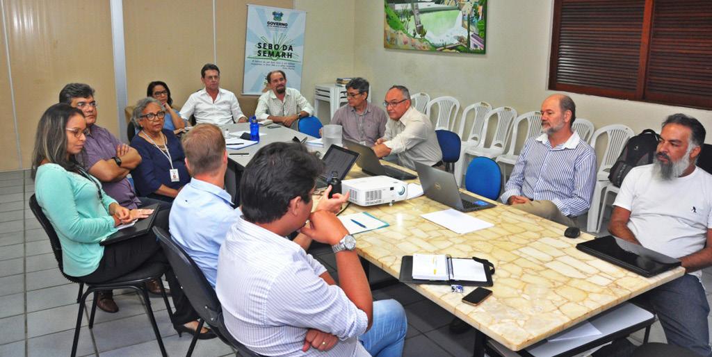 CBH PPA participa de reunião o sobre o macrozoneamento econômico-ecologico da bacia do Piranhas-Açu Presidente Paulo Varela e o segundo secretário, Procópio Lucena, partciparam da reunião - Foto: