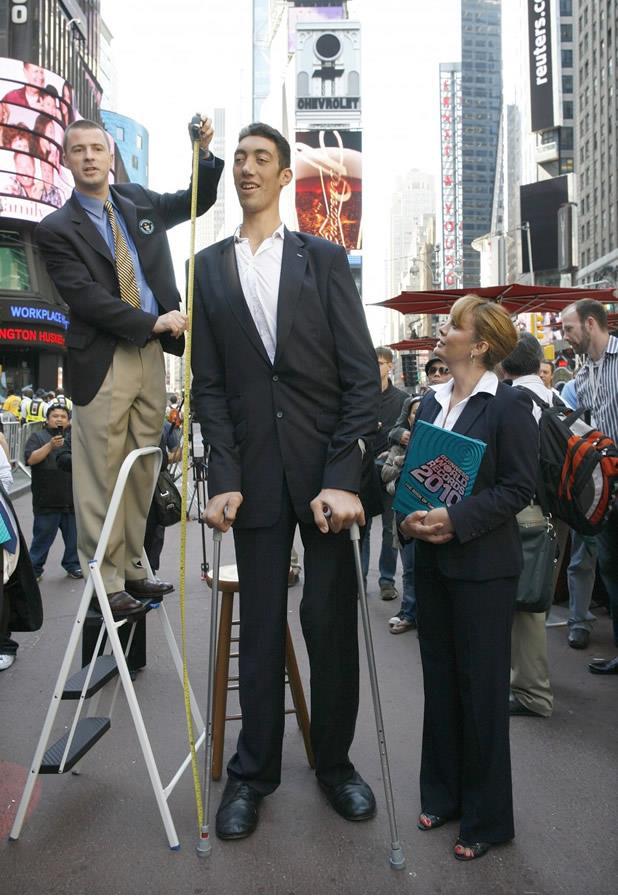 O homem mais alto