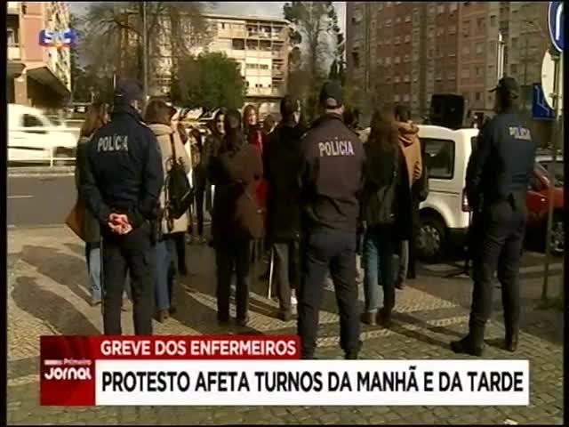 A paralisação de hoje afeta os centros de saúde e hospitais da região de Lisboa e Vale do Tejo.