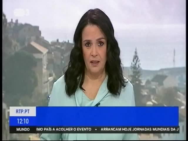 A26 RTP 3 Duração: 00:01:32 OCS: RTP 3 - Jornal das 12 ID: 78689842 22-01-2019