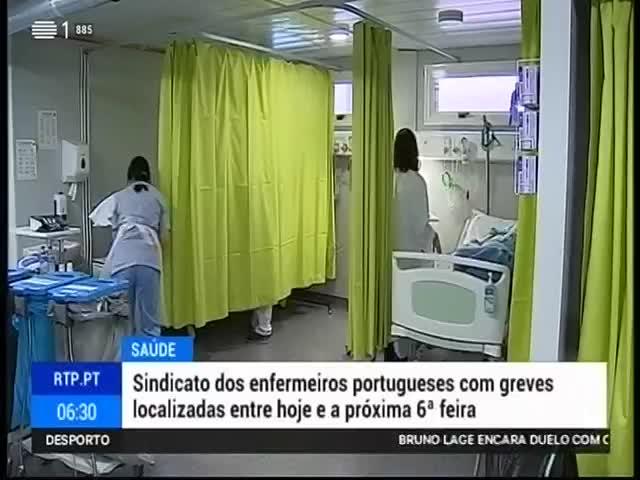 Hoje a paralisação abrange os hospitais e centros de saúde que pertencem à Administração Regional de Saúde de Lisboa e Vale