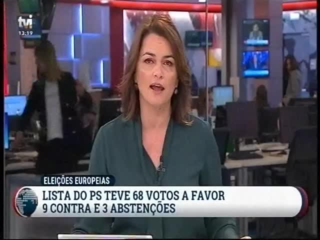 A37 TVI Duração: 00:02:16 OCS: TVI - Jornal da Uma ID: 79332230 01-03-2019 13:19 Eleições Europeias -